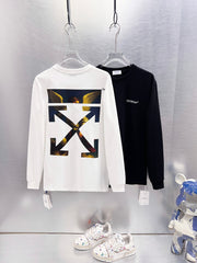 OFF-WHITE Caravaggio Painted Print Long-Sleeve T-Shirt
