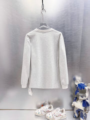 OFF-WHITE Logo Print  Long-Sleeve T-Shirt