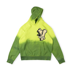 Vertabrae Embroidered Patch Logo Hoodie