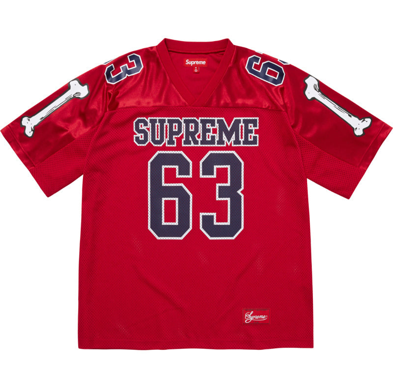 Supreme 25SS Bones Football Jersey Tee