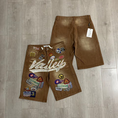 VALLEY Vale Forever 1980's Carpenter Denim Shorts