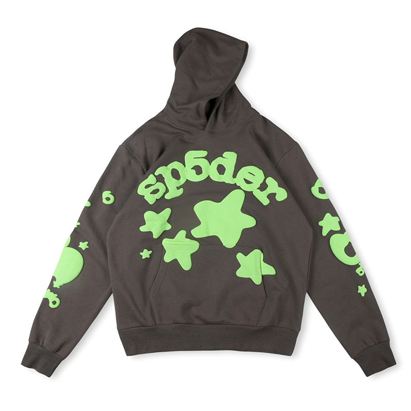 Sp5der Beluga Logo Printed Hoodie