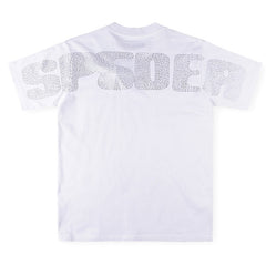 Sp5der Rhinestone Silk Tee
