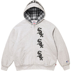 Supreme x Chicago White Sox Zip Up Hooded Sweatshirt
