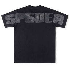 Sp5der Rhinestone Silk Tee