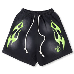 Hellstar Flame Shorts